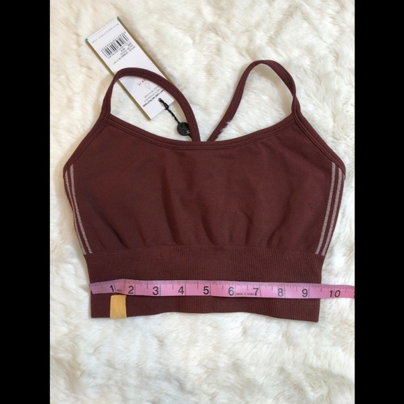 NWT Monreal London Zen Seamless Sports Bra‎ Cocoa [ SZ XS/S ] - Picture 11 of 12